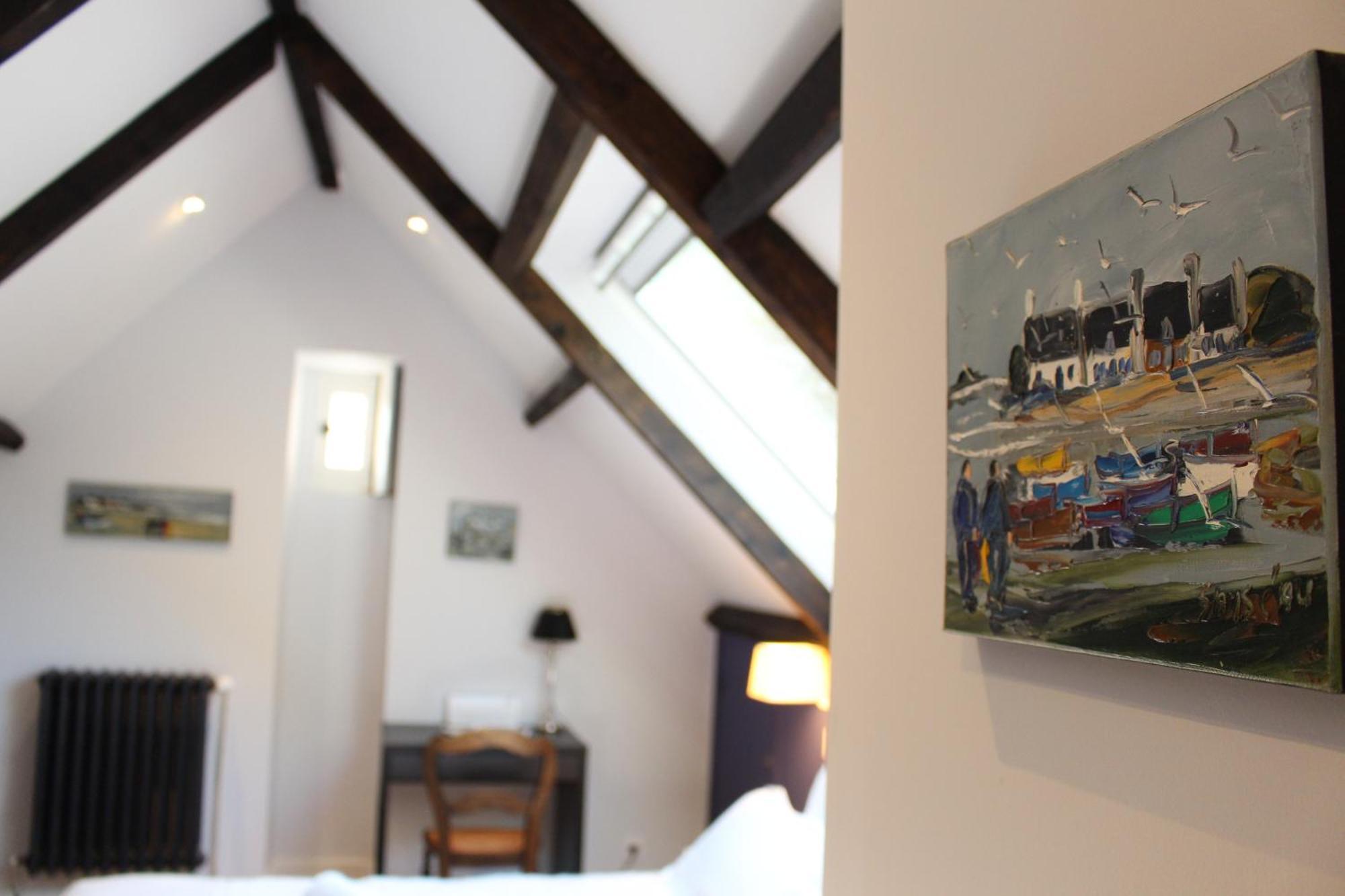 Manoir Du Moustoir - Hotel Les Empreintes Saint-Evarzec Bagian luar foto